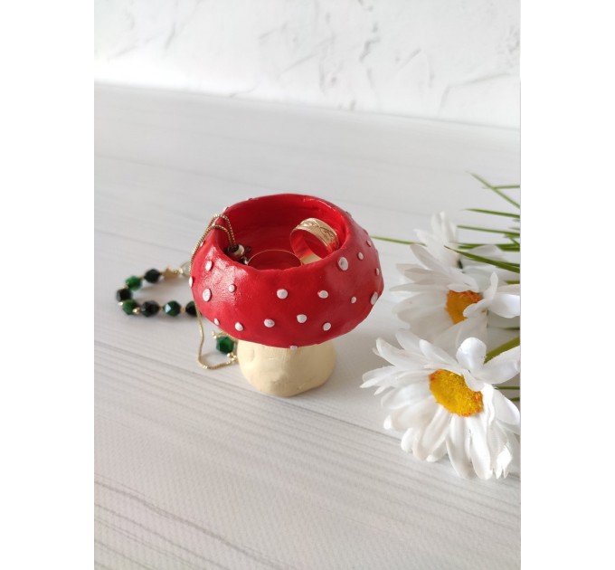 Amanita muscaria mushroom tea light candleholder